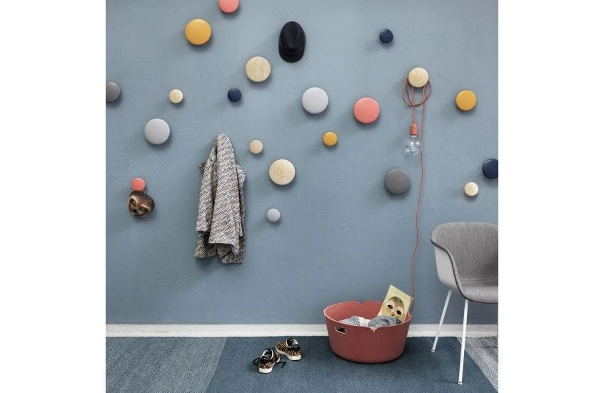 Muuto The Dots Set Of 5 Coat Hooks 9 Muuto The Dots Set Of 5 Coat Hooks - Image 9