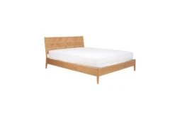 Monza Oak Bed -Broste Copenhagen Shop m o monza bed with mattress 10x10 1