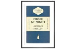 Music At Night Book Cover Penguin Books Framed Print