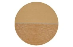 Linie Design Magnatized Ochre Rug Round
