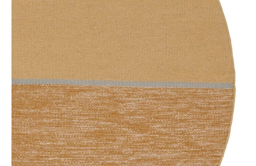 Linie Design Magnatized Ochre Rug Round 2 Linie Design Magnatized Ochre Rug Round - Image 2