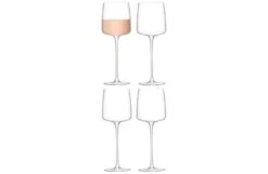 Metropolitan White Wine Glasses Set Of 4