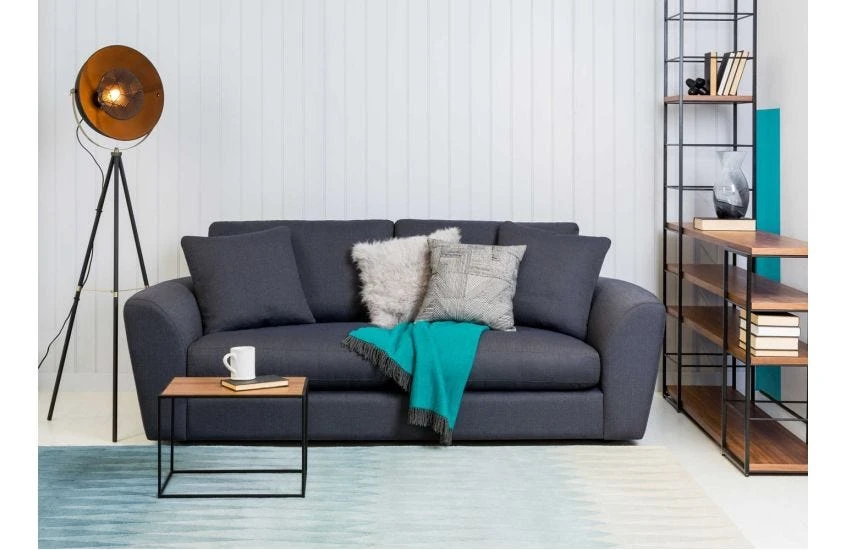 Linie Design Acacia Rug Blue 2 Linie Design Acacia Rug Blue - Image 2