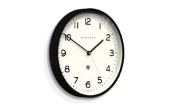 Echo Number Three Wall Clock Black -Broste Copenhagen Shop n number three echo black skew