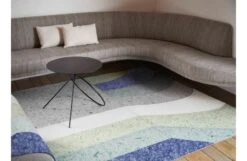Nuances Rug Curve Nalad Blue -Broste Copenhagen Shop n u nuances naiad lifestyle 3 1