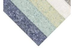 Nuances Rug Curve Nalad Blue -Broste Copenhagen Shop n u nuances naiad line corner 2