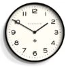 Echo Number One Wall Clock Black
