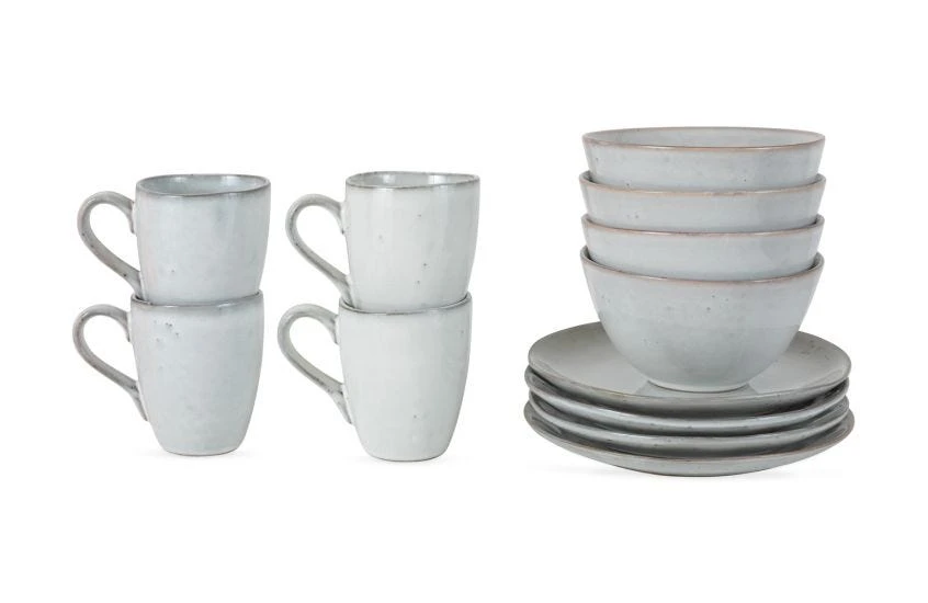 Broste Copenhagen Nordic Sand 12 Piece Breakfast Set 3 Broste Copenhagen Nordic Sand 12 Piece Breakfast Set - Image 3