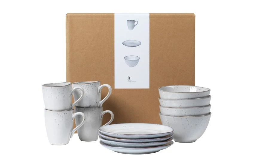 Broste Copenhagen Nordic Sand 12 Piece Breakfast Set 5 Broste Copenhagen Nordic Sand 12 Piece Breakfast Set - Image 5
