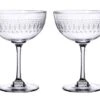 Champagne Saucers Ovals Set Of 2