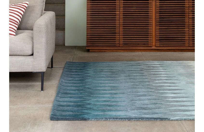 Linie Design Acacia Rug Blue 3 Linie Design Acacia Rug Blue - Image 3