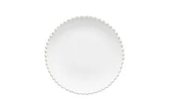 Pearl White Salad Plate