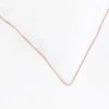 Organic Cotton Percale Pink Piped Edge White Duvet Cover King