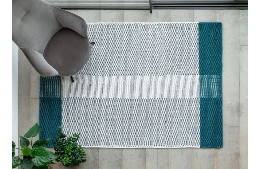 Linie Design Pomezia Rug Petrol 1 Linie Design Pomezia Rug Petrol