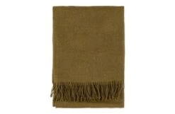 Pure Alpaca Throw Tobacco 150 X 180cm