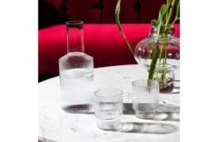 Ferm LIVING Ripple Clear Carafe -Broste Copenhagen Shop r i ripple clear carafe and tumbler 2 2