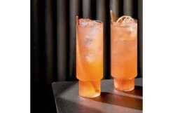 Ferm LIVING Ripple Clear Long Drink Glasses Set Of 4 -Broste Copenhagen Shop r i ripple long drink glasses set of 4 2 2