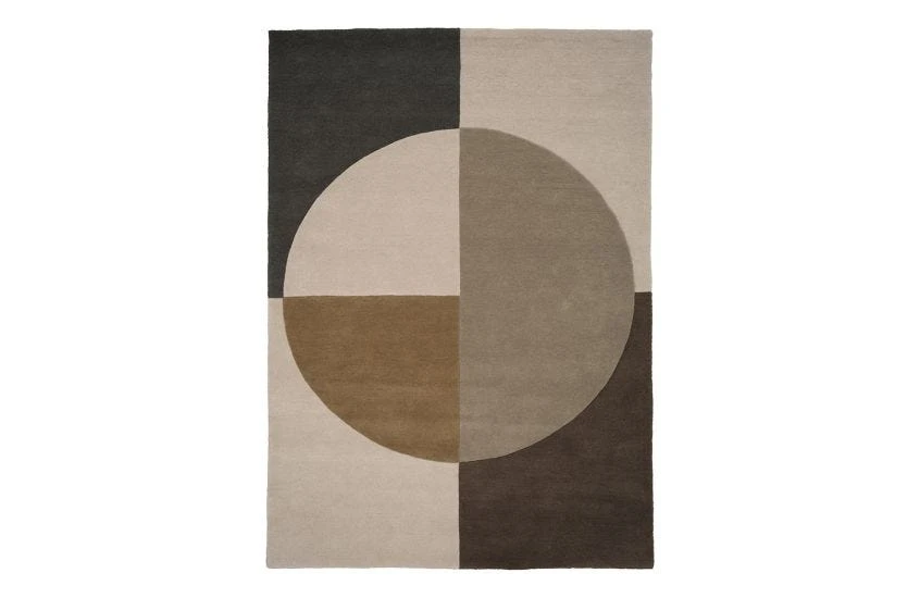 Linie Design Radiality Rug Olive 1 Linie Design Radiality Rug Olive