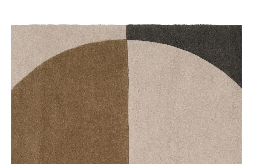 Linie Design Radiality Rug Olive 5 Linie Design Radiality Rug Olive - Image 5