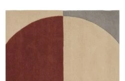 Linie Design Radiality Rug Ruby -Broste Copenhagen Shop radiality ruby4