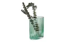 Ripple Oval Recycled Vase -Broste Copenhagen Shop ripple oval recycled vase 9543