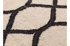 Rodas Kilim Black -Broste Copenhagen Shop rodas detail black kilim detail 2