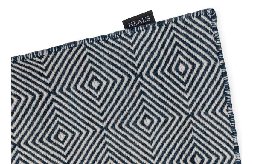 Romilly Recycled Runner Navy 70 X 230cm 2 Romilly Recycled Runner Navy 70 X 230cm - Image 2