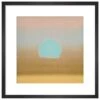 Sunset, 1972 (gold, Blue) By Andy Warhol Framed Print