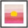 Sunset, 1972 (pink) By Andy Warhol Framed Print