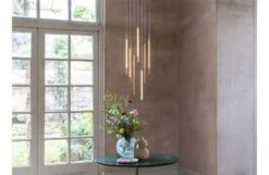 Dapple Round Vase Light Blue Large