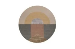 Linie Design Seraphic Sun Round Rug Multi -Broste Copenhagen Shop sepharic sun rug 2 2