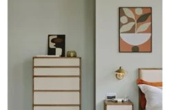 Faces 01 Print By Mae Studio -Broste Copenhagen Shop shot 11 marna 5drawchest 709 ef v1 lighton 1 1