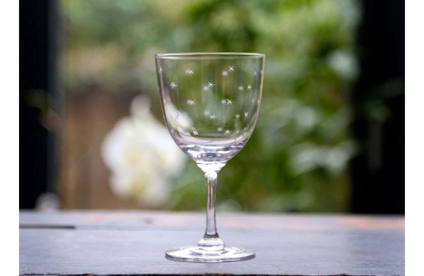 Wine Glasses Stars Set Of 2 2 Wine Glasses Stars Set Of 2 - Image 2