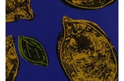 Frutteto Limone On Blue Print 50 X 70cm 7 Frutteto Limone On Blue Print 50 X 70cm -Broste Copenhagen Shop stoff frutteto print 7137