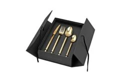 Broste Copenhagen Tvis Cutlery Rose Gold 16 Piece Set