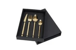 Broste Copenhagen Tvis Cutlery Rose Gold 4 Piece Set