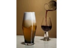 Tom Dixon Tank Wine Glasses Set Of 2 Black -Broste Copenhagen Shop tank black beer and wine glass 1 1