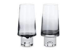 Tom Dixon Tank High Ball Glasses Set Of 2 Black -Broste Copenhagen Shop tank black highball pair 2