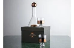 Tom Dixon Tank Set Of 2 Low Ball -Broste Copenhagen Shop tank copper decanter gifset