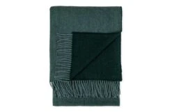 Two Tone Merino Throw Forest 150 X 180cm