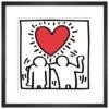 Untitled (Be Mine), 1987 By Keith Haring Framed Print