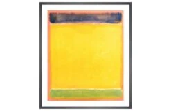 Untitled (Blue, Yellow, Green, Red) By Mark Rothko Framed Print