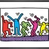 Untitled (Dance) By Keith Haring Framed Print