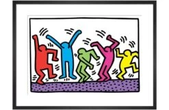 Untitled (Dance) By Keith Haring Framed Print