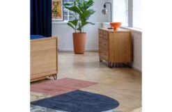 Linie Design Vilia Rug Mustard -Broste Copenhagen Shop v i vilia rug lifestyle 1