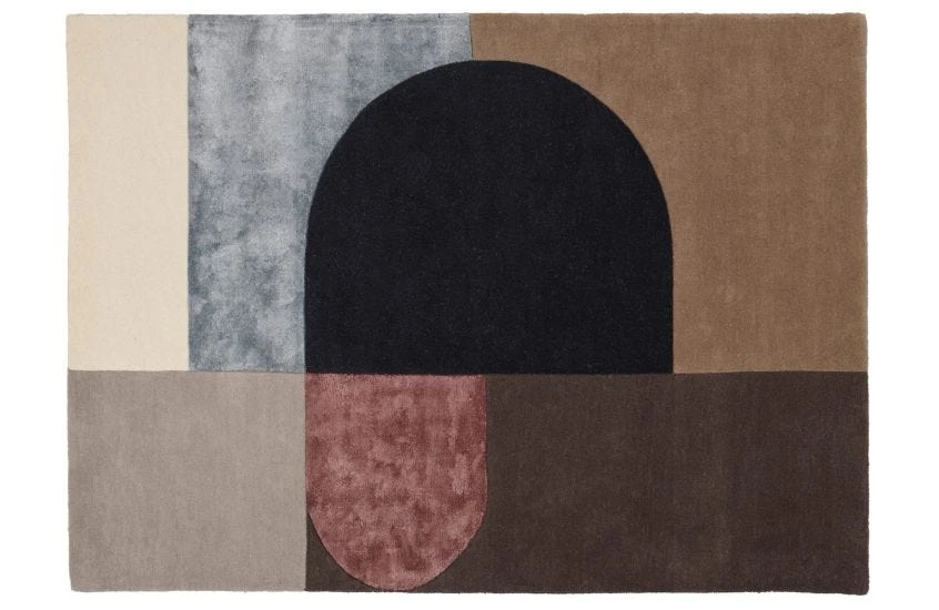 Linie Design Vilia Rug Bordeaux 4 Linie Design Vilia Rug Bordeaux - Image 4