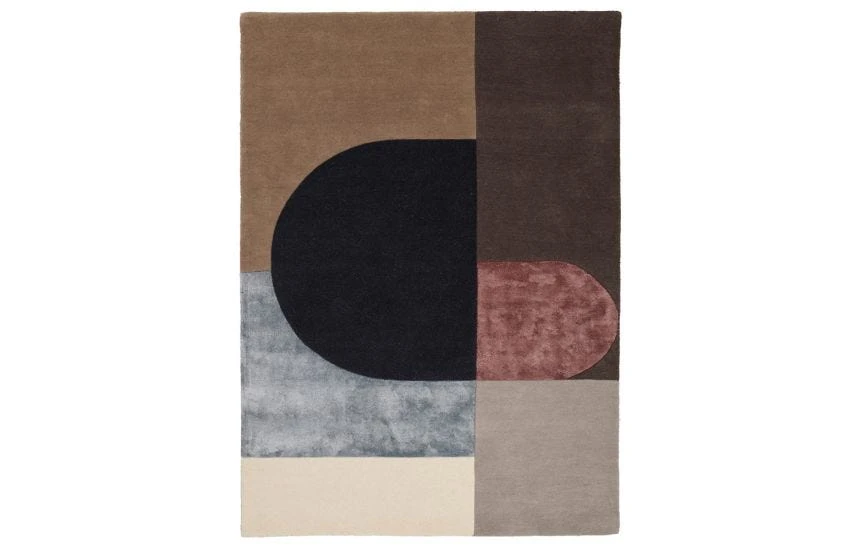 Linie Design Vilia Rug Bordeaux 2 Linie Design Vilia Rug Bordeaux - Image 2