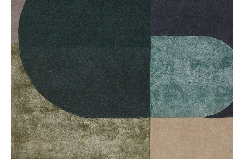 Linie Design Vilia Rug Green 5 Linie Design Vilia Rug Green - Image 5