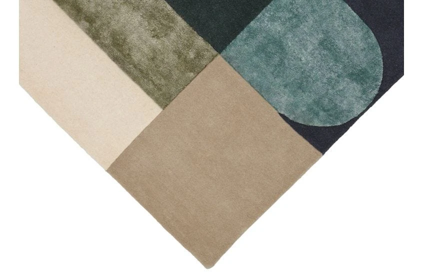 Linie Design Vilia Rug Green 4 Linie Design Vilia Rug Green - Image 4