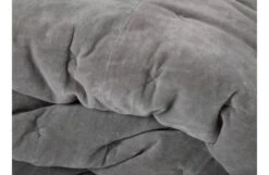 Velvet Quilt Grey -Broste Copenhagen Shop velvet quilt grey 240 x 260cm 1904
